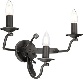 Elstead Lighting WINDSOR WINDSOR-W3-GR Fali lámpa 3x60W/E14