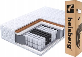 Matrac 140x200 zsebes 7 zónás zsebes House Max kókusz H3 H4 Heisberg