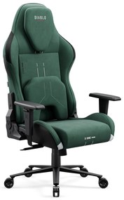 Gamer szék zöld Normal Size: Diablo X-One Prime Forest Green