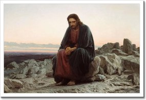 Poszterek keretben 60x40 Jézus Kert Ima