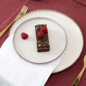 Len asztali futó 40x150 cm Marsala – Linen Tales