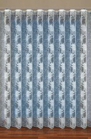 Függöny Szalaggal, Világos Virágmintás 500X230