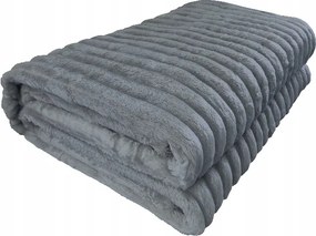 Mikroplüss takaró 220x200cm Viola szürke