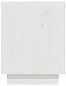 fehér tömör fenyőfa cipőszekrény 110 x 34 x 45 cm