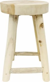 Szék teakfából DIVERO 45 cm