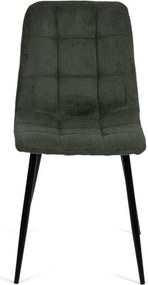 Zöld kárpitozott étkezőszék szett 2 db-os Moseby – Bonami Essentials