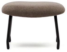 Barna puff Belina – Kave Home