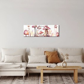 Kép - Rózsaszín tündér (órával) (90x30 cm)