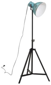 kopott kék állólámpa 25 W 61x61x90/150 cm E27
