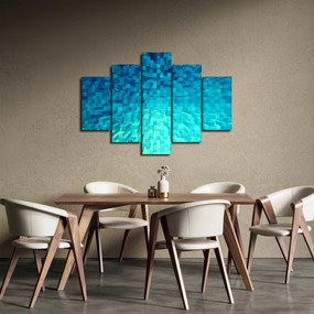 Absztrakt kocka kép (150x105 cm)