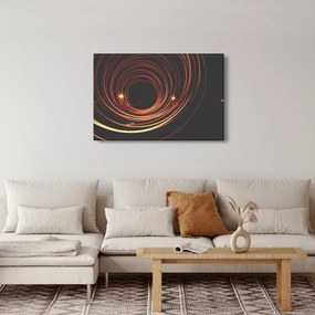 Absztrakt vonalak képe (90x60 cm)