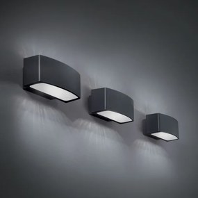 Ideal Lux - Kültéri fali lámpa ANDROMEDA 1xE27/60W/230V IP55 antracit