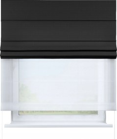 Kész római roló Duo 80x160cm fekete