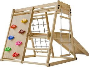 Többfunkciós beltéri játszótér csúszdával