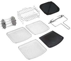 TESLA Electronics AirCook - Többfunkciós digitális forró levegős sütő 11 l 2000W/230V