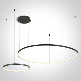 One Light Decorative 63150A/B/W Függőlámpa 1x65W/LED 3000K 4800lm IP20