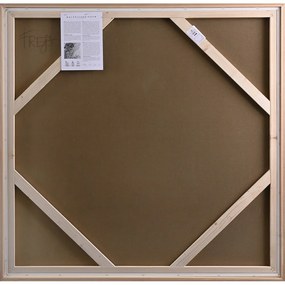 Kézzel festett kép 100x100 cm Goldplay - Malerifabrikken