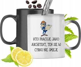 Mágikus Bögre Építésznek Színváltó Nyomtatott Fényképpel