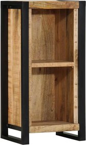 vidaXL Éjjeliszekrény polcokkal Barna 40 x 30 x 80 cm Tömör mangófa
