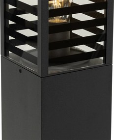 Modern kültéri állólámpa fekete 80 cm IP44 - Reims