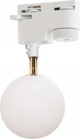 Sínre szerelhető lámpa fehér gömb 1 fázisú Ali Wh