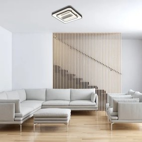 Rabalux 71341-LED Dimmelhető mennyezeti lámpa ventilátorral AIREON 50W/230V 3000/4000/6000K + távirányító