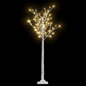 140 LED-es bel-/kültéri meleg fehér fűzfa karácsonyfa 1,5 m