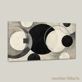 Egyensúlyi körök – prémium falikép 40x23 cm
