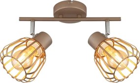 Globo 54663-2 - OLIN spotlámpa 2xE27/40W/230V