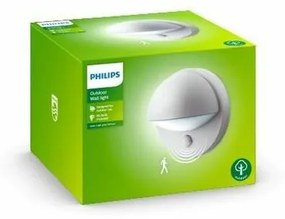 Philips 16246/87/16 June kültéri fali lámpa érzékelővel 19,5 cm, szürke