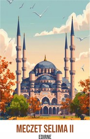 Poszter 25x35cm Selima II mecset
