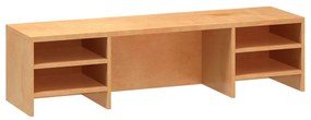 ProOffice íróasztal hosszabbító 140 cm, bükkfa