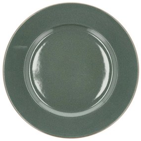 BITZ Wood lapos tányér, D27cm, zöld