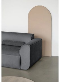 Szürke sarokkanapé (bal oldali) Flex Felix – Miuform