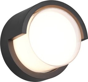 TRIO R27036132 PUNO Modern Kültéri Fali Lámpa Fekete LED IP44