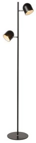 Lucide 03703/10/30 - LED állólámpa SKANSKA-LED 2xLED/5W/230V fekete