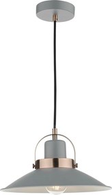 Dar Lighting vintage függeszték liden szürke darlid0139