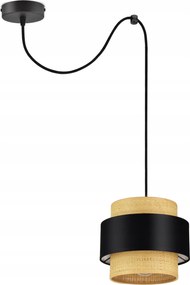 Függőlámpa Mennyezeti Csillár Lámpabúra Rattan