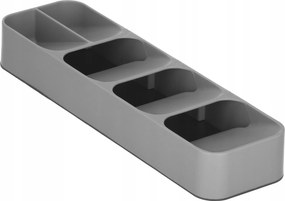 Fiókrendező Evőeszköztartó Edénybetét Szürke Csepegtető