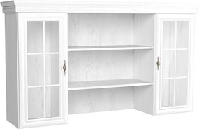 Vitrines szekrény, fali, sosna andersen, KORA KN5