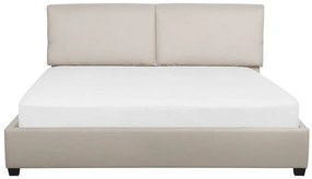 Franciaágy 180 cm BELLA (ágyráccsal) (bézs). 1007172
