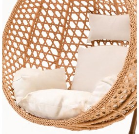 AKCIÓ Világosbarna függőszék TROPIKAL állvánnyal II. osztály