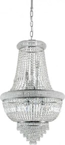 IDEAL LUX 215969 DUBAI SP10 Kristály Függesztett Lámpa E14 IP20