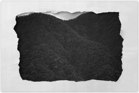 Poszterek 90x60 Kilátás hegy nap erdő