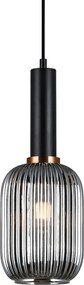 ITALUX PND-5588-1M-BKSG ANTIOLA Egyágú Függesztett Lámpa Fém E27 IP20