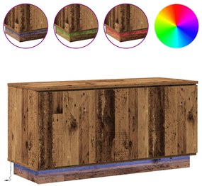 TV Szekrény Régi Fa 100x38x49 cm Szerelt Fa