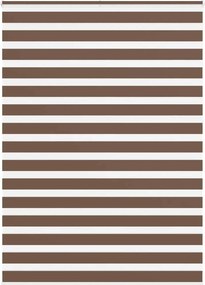 vidaXL zebrafüggönnyel barna szövetszélesség 150,9 cm poliészter
