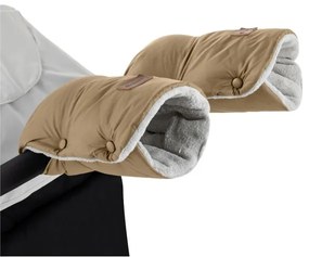 PETITE&MARS 3v1 fusak JIBOT + rukávníky, barna, gyerek babakocsihoz