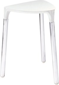 Gedy, YANNIS fürdőszobaszék, 37x43,5x32,3 cm, fehér, 217202