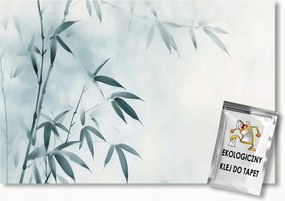 Fotótapéta Flizelina Természet Bambusz Levelek Zöld 300x210 ragasztó